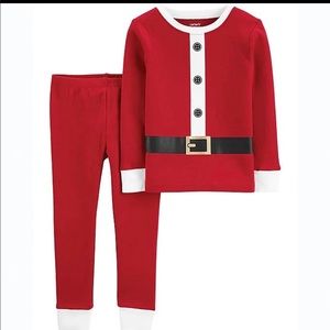 Carter’s Santa Suit snug fit pajamas 4T